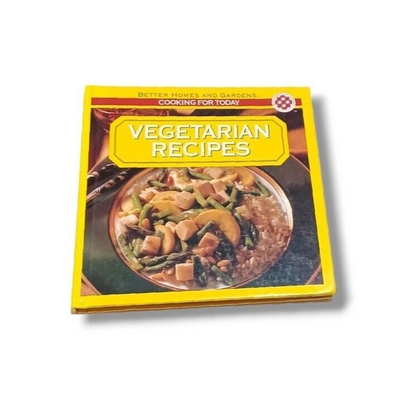 1993 Vegetarian Recipes Better Homes And Gardens Cooking For Today Hardcover VTG - Picture 1 of 10